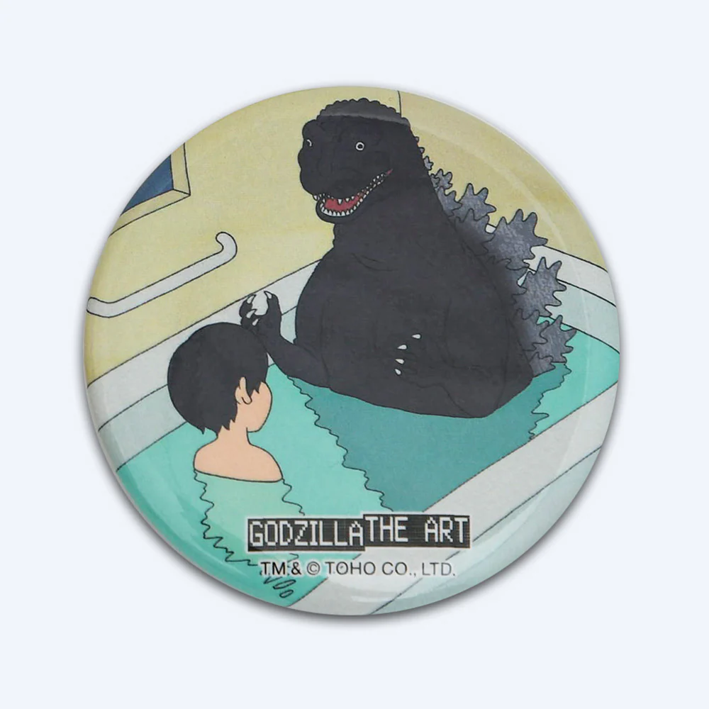 Godzilla the Art Pin Badge Bathtub - Image 2