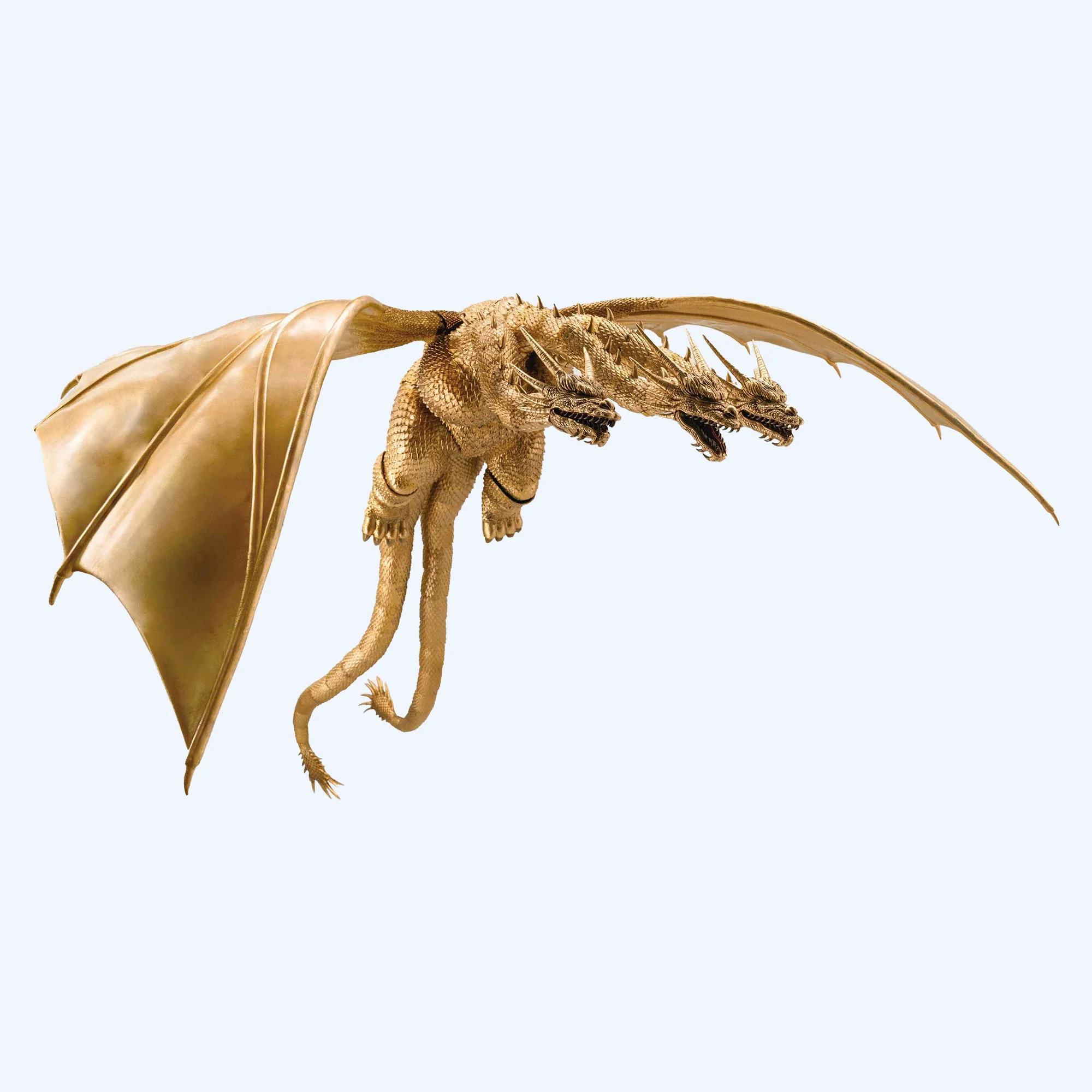HIYA  Exquisite Basic Godzilla (1991) King Ghidorah Figure - Image 4